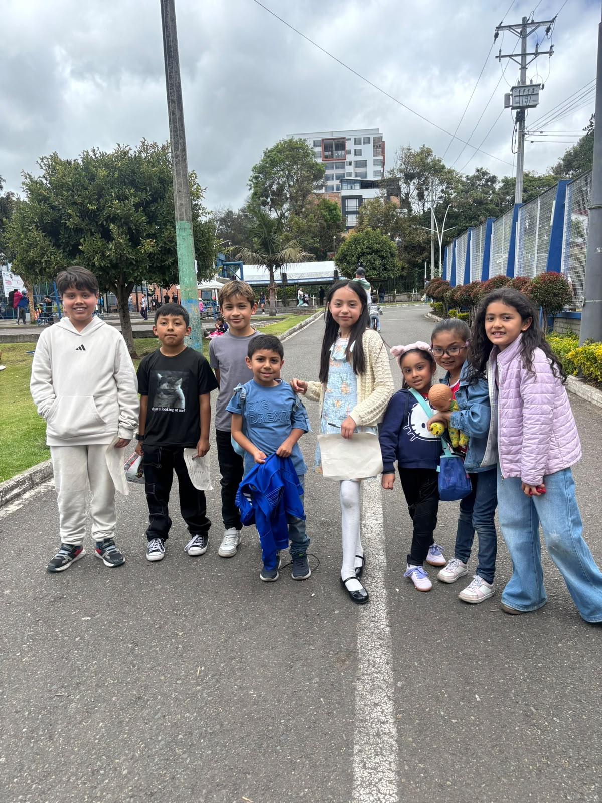 Estudiantes sonriendo